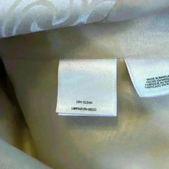 Black Label by Evan Picone Jacket Cream Women’s Size 16 Elegant - Picture 6 of 9